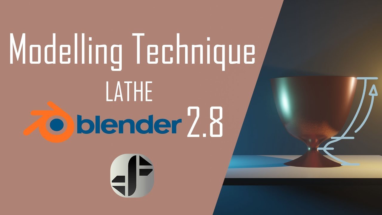 Blender 2.8 Tutorial | Useful 3D Modelling technique | Lathe