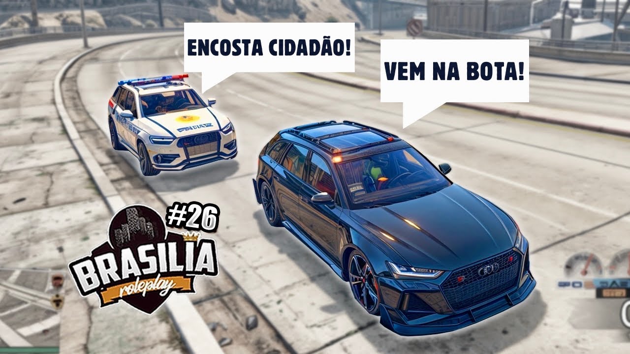 RONALDINHO NA VIDA ERRADA! PMDF ABORDOU e tive que DAR FUGA! BRP #26