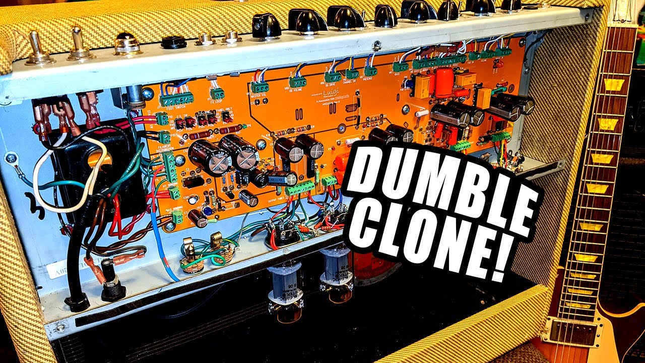 Переделка гитарного усилителя Blues Deluxe в Dumble Overdrive Special 102 Style от начала до конца