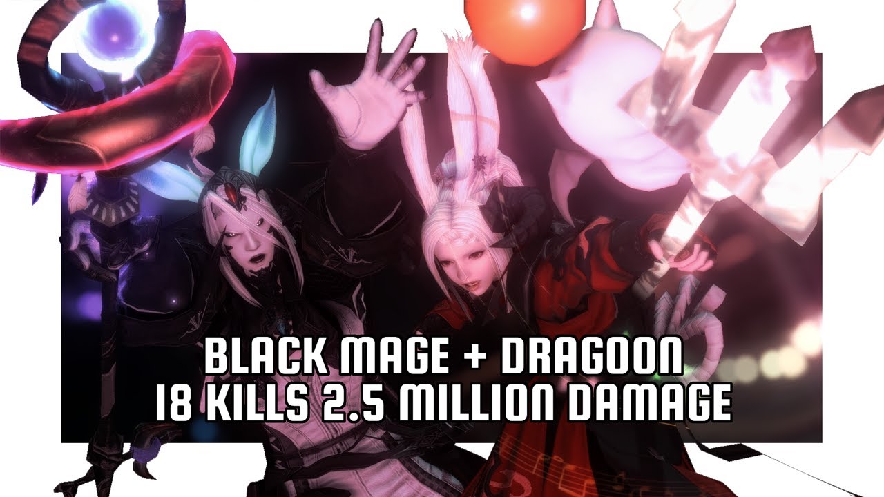 FFXIV PVP 18 Kills Black Mage Is A Monster
