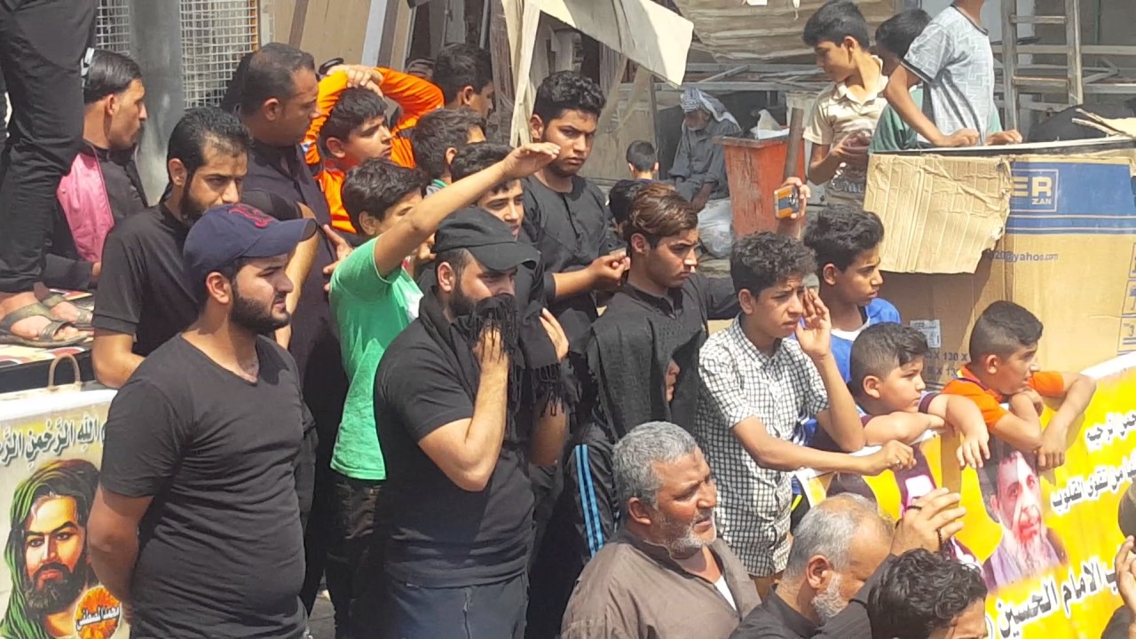 موكب ناحية شيخ سعد في البصرة التميمية