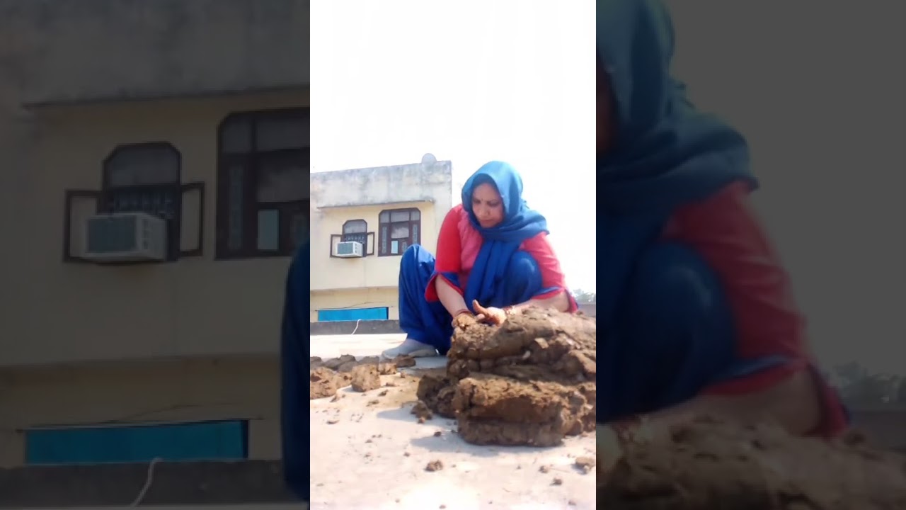 Hamare gaon ke ghar ka najara