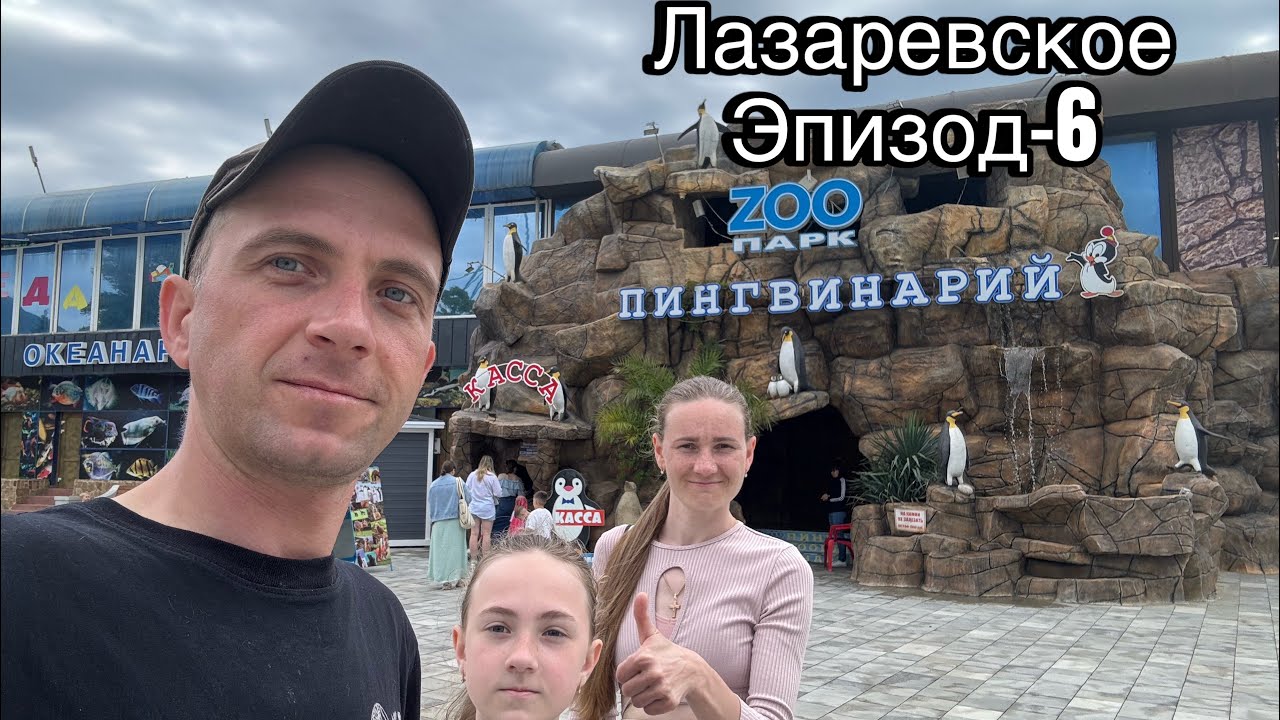 Лазаревское.👍Прогулка в океанариум и ферма крокодилов🐊🕷️