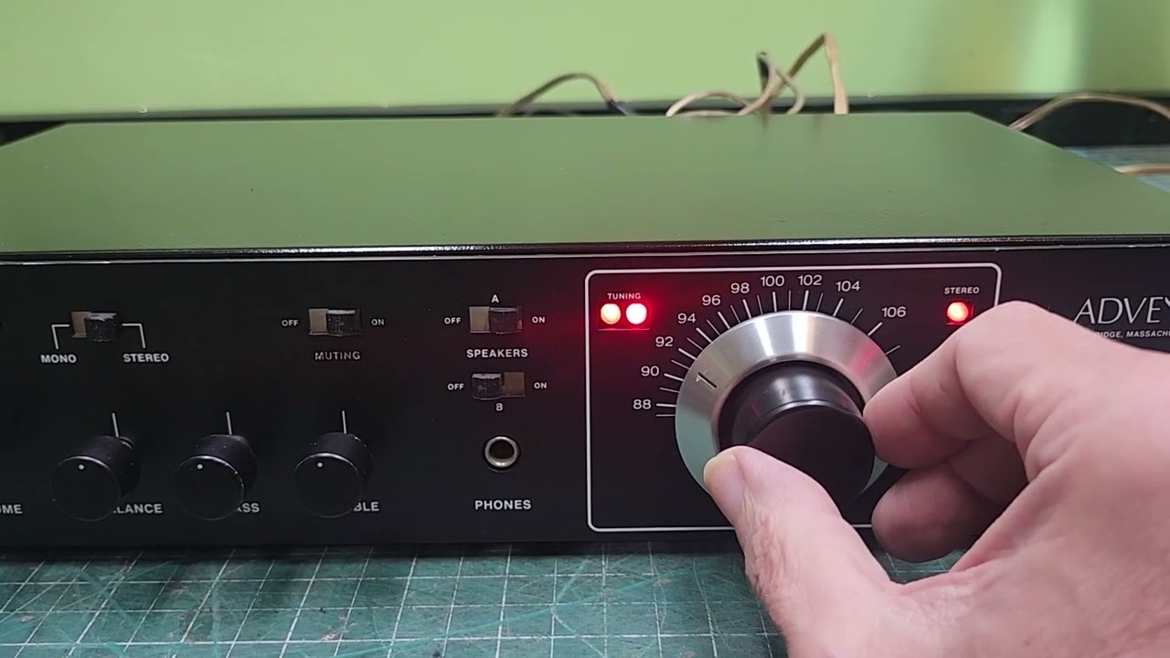 Serviced Advent model 300, no rights to the music played in demo video.