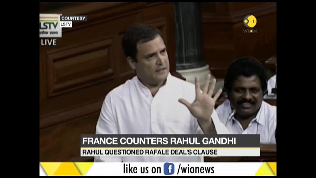 Rahul Gandhi questions India's Rafale deal with France