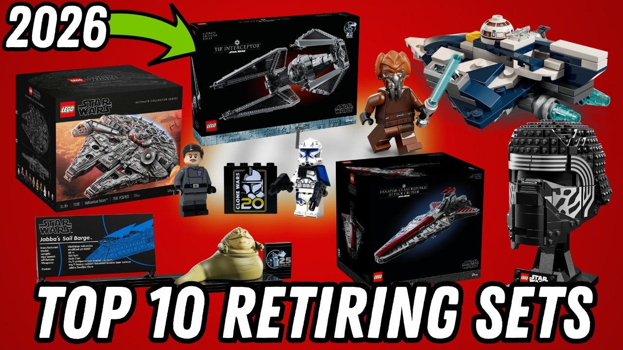 TOP 10 LEGO Star Wars Sets Retiring in 2026!
