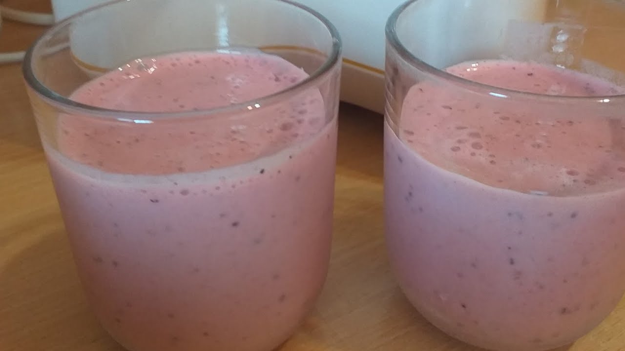 Frullato Fragole e Mirtilli 🍓