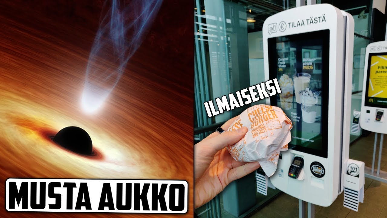 Ensimmäinen kuva mustasta aukosta julkaistiin! Nuoret huijasivat McDonaldsin automaattikassaa?
