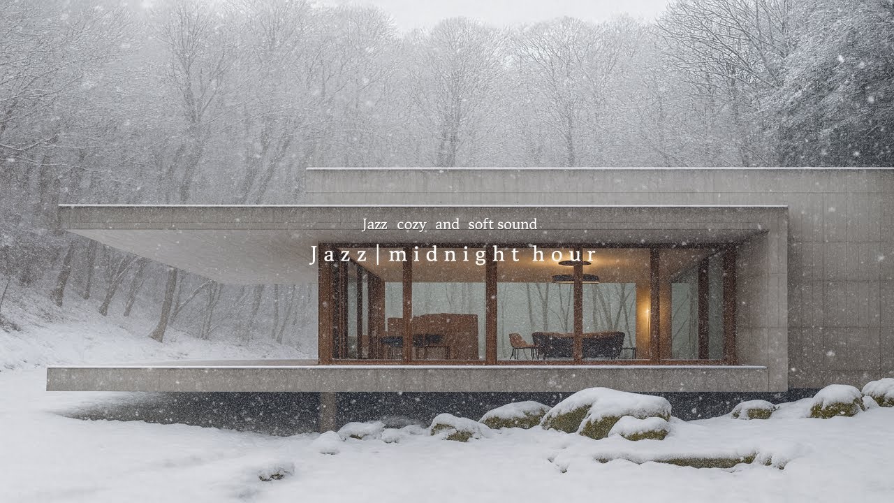 playlist Jazz | 겨울 숲의 차분한 풍경 속에서, 천천히 쉬어가는 순간