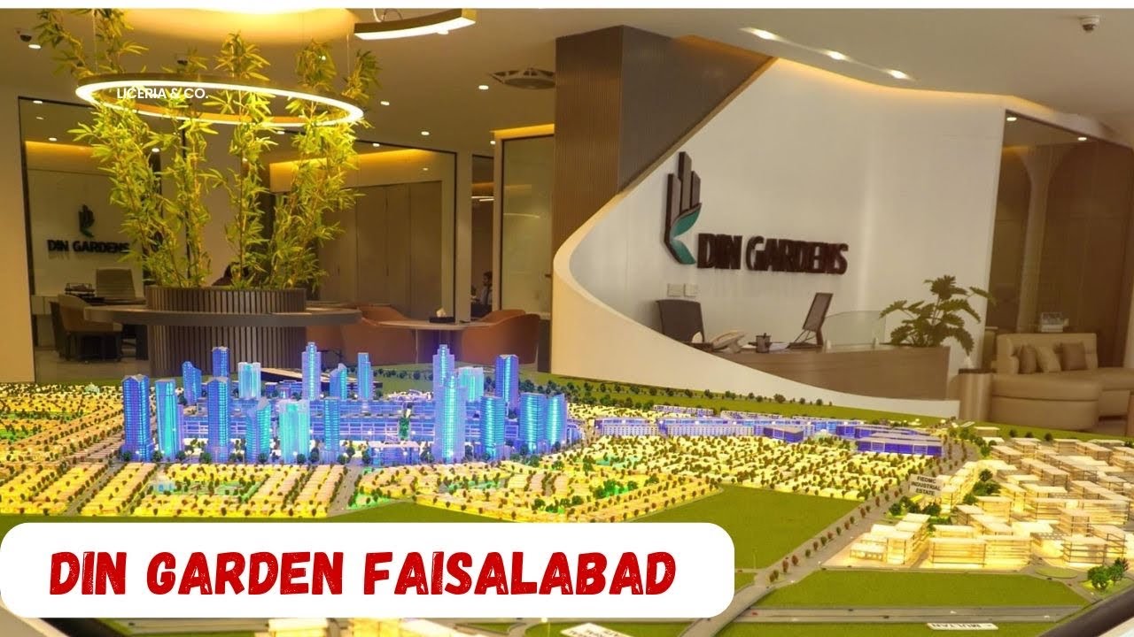 New city is emerging | Din Garden Faisalabad | Plts avlbl on installments #faisalabad #realestate