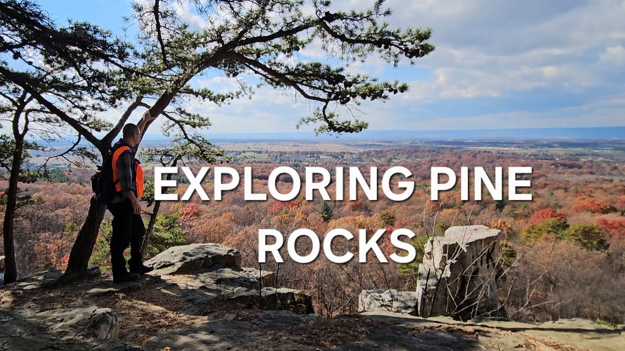 Exploring Pine Rocks in the Michaux State Forest 