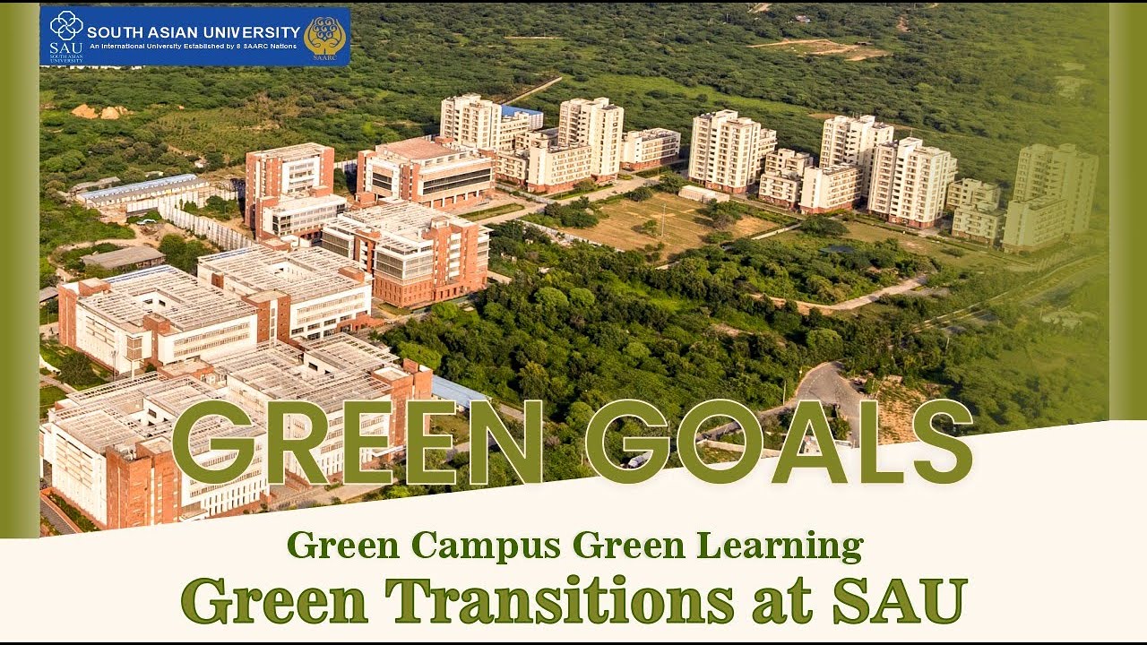 GREEN GOALS : South Asian University's Journey Towards Sustainability | Environmental Education Film