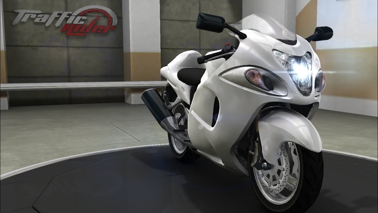 Traffic Rider game GSR 1300 baik top speed 272