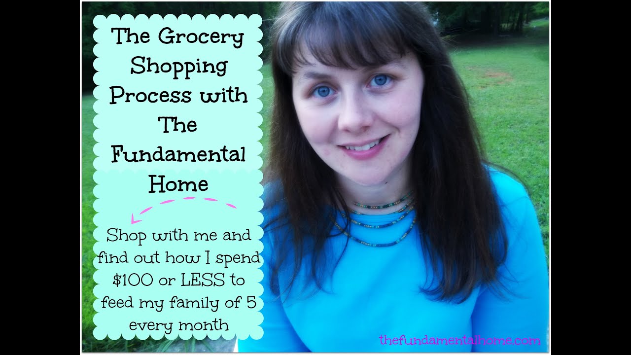 Grocery Shopping Process * The Fundamental Home *