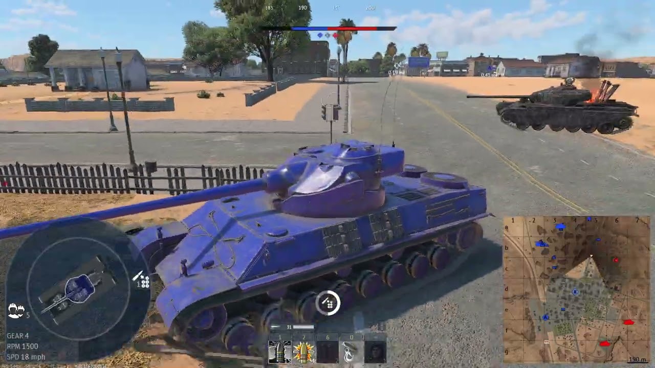 One Of The Most Busted Tanks In The Game Somua SM American Desert RB PC PBS