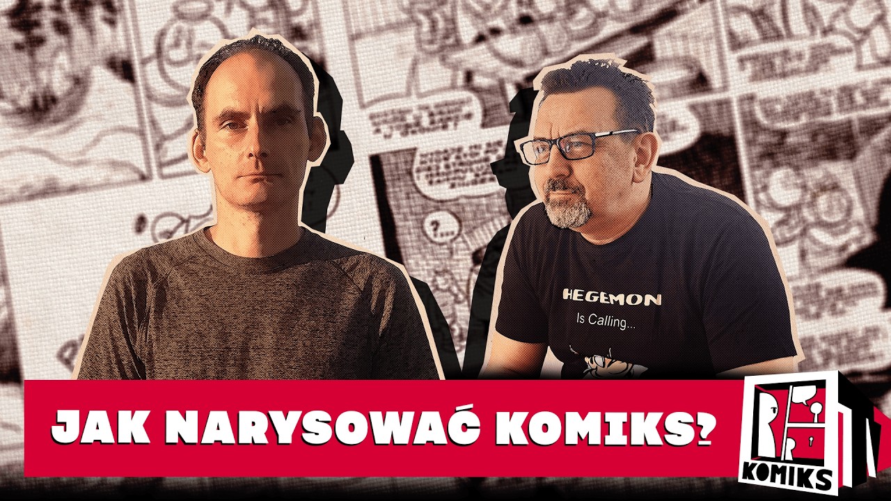 Komiks TV Jak narysować komiks? - rozmowa z Wojciechem Olszówką