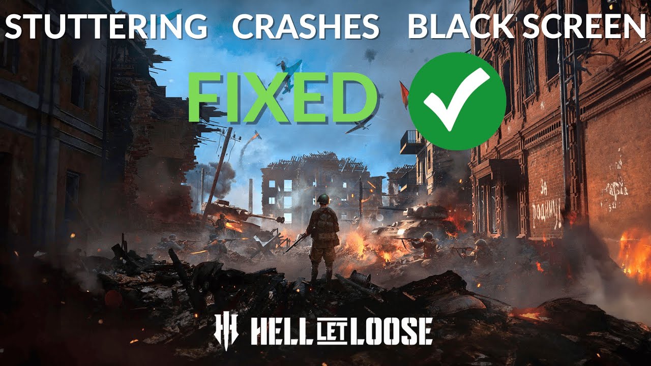 Hell Let Loose - How to Fix Stuttering / Black Screen / Game Not Launching on DirectX12