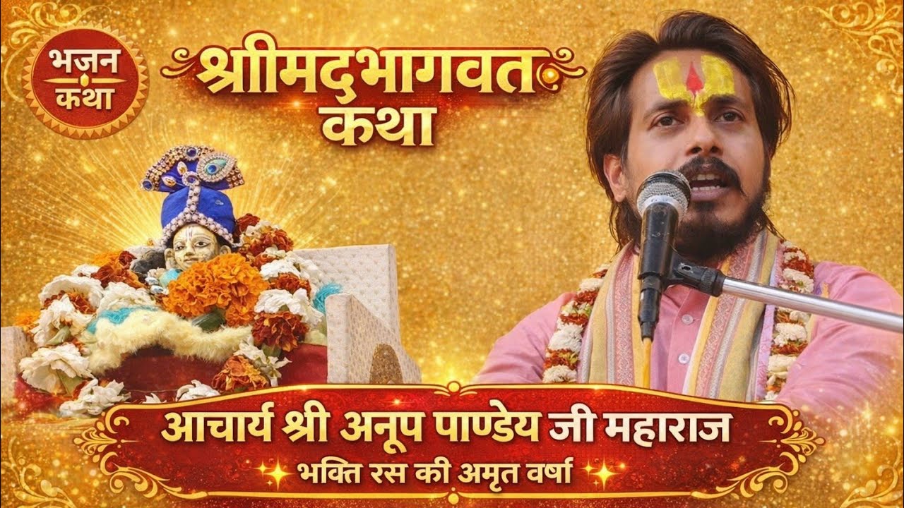 DAY //  4       // श्री मद्भागवत कथा गोरखपुर
