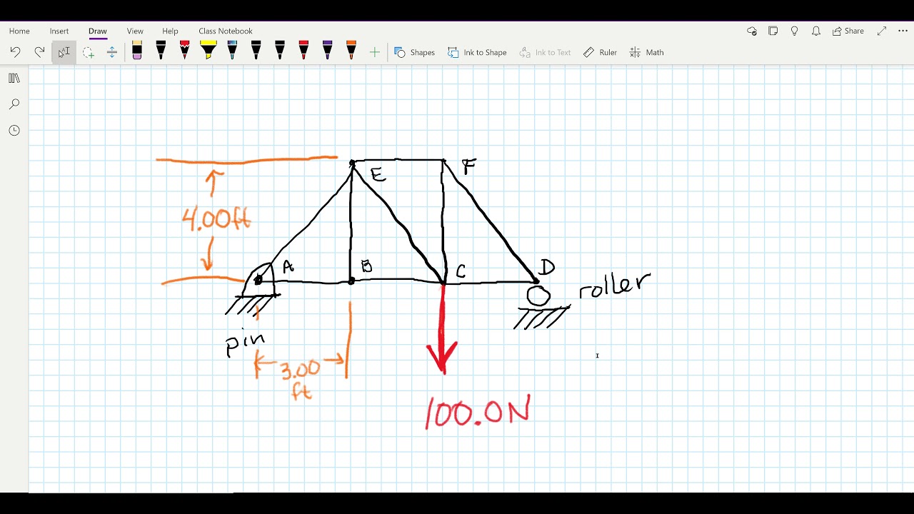 Simulating a Truss Using the Free Website from John's Hopkins Whiting School of Engineering