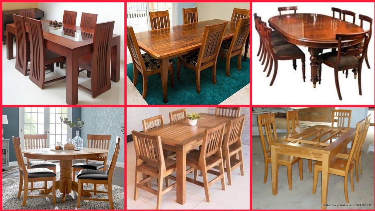 Beautiful wooden dining table ideas | top class dining styles