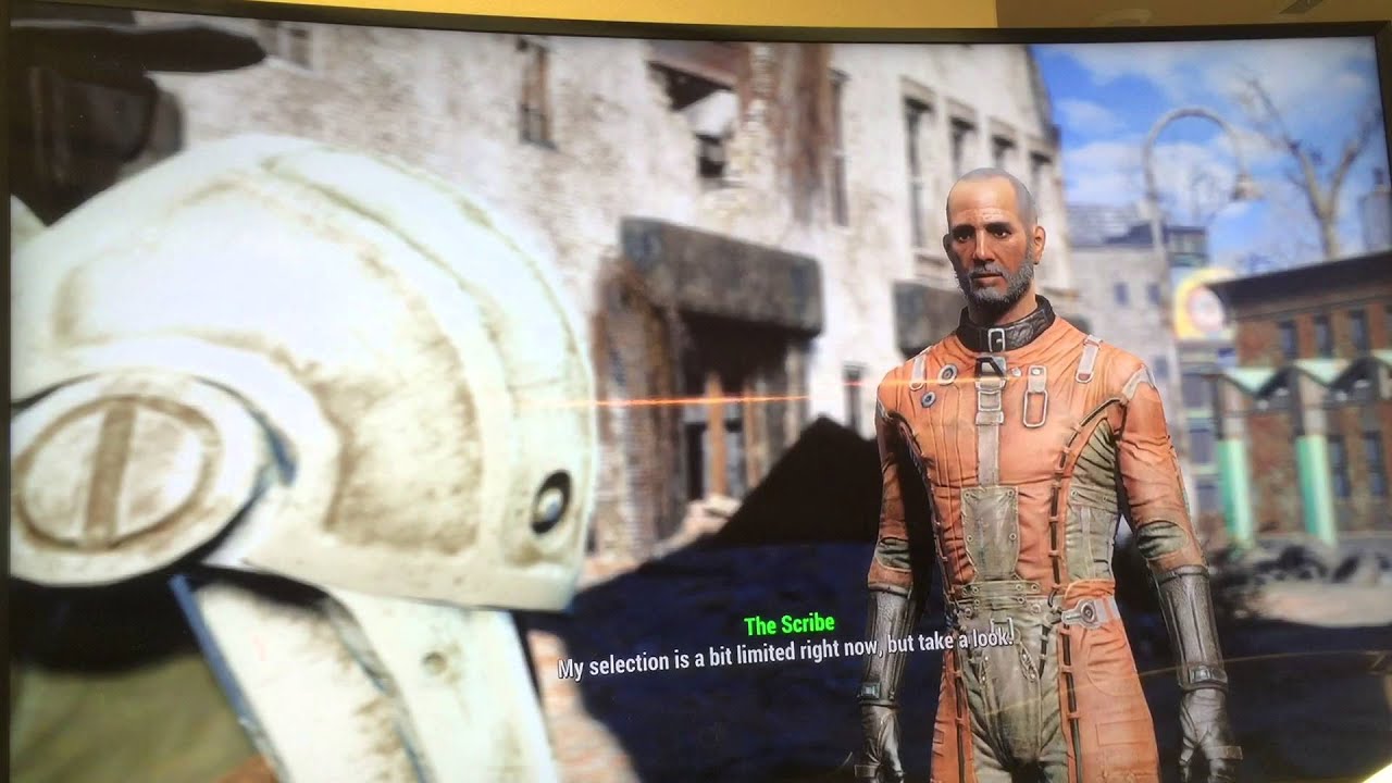 (Новое местоположение) Fallout 4. Писарь - Исследования Med-Tek.