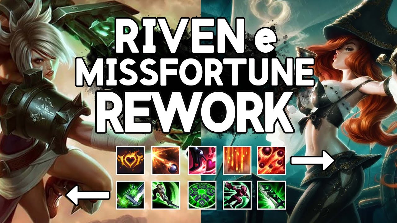 RIVEN & MISS FORTUNE REWORKS! Scopri cosa hanno Cambiato! Scam bundle e Build! Wild Rift