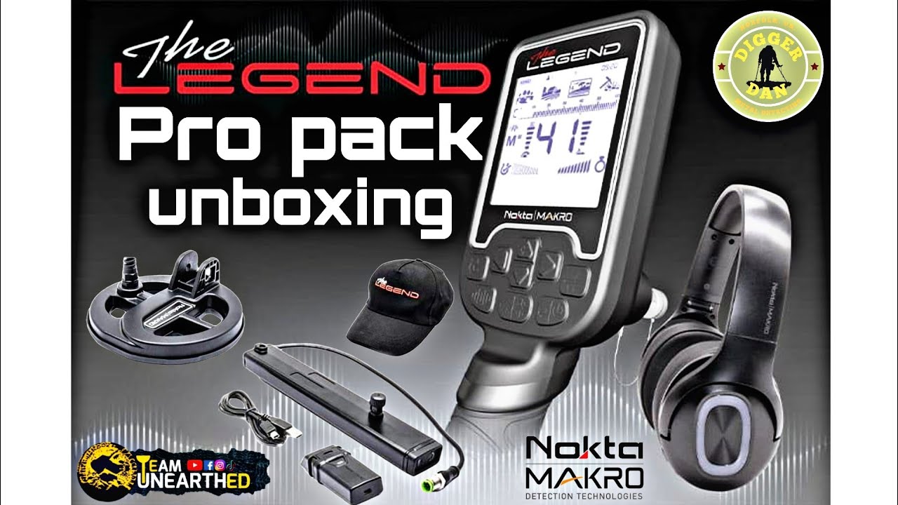 Nokta Makro Legend Pro pack Unboxing | 