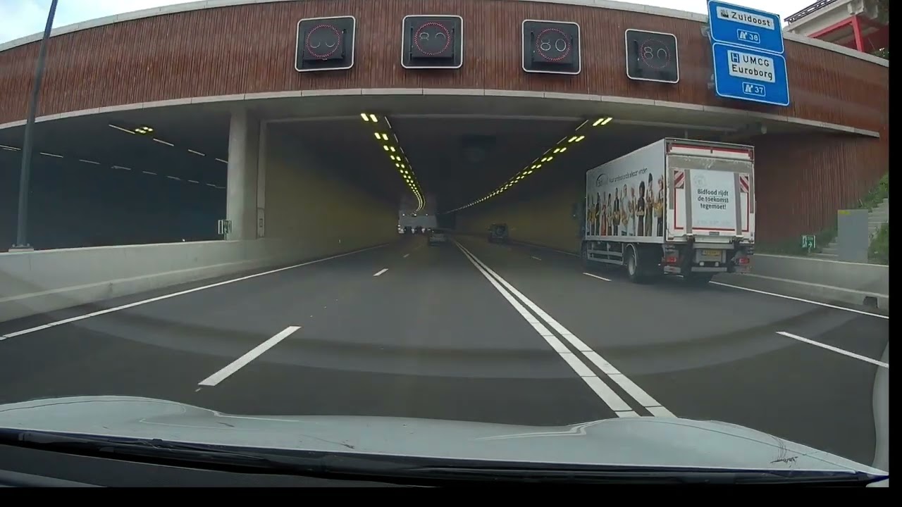 Rijd mee over de nieuwe zuidelijke ringweg - van Ring West richting Europaweg