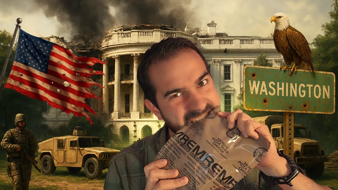 Je teste la RATION militaire AMÉRICAINE 🇺🇸 ! Meilleure que la française... ? (non)