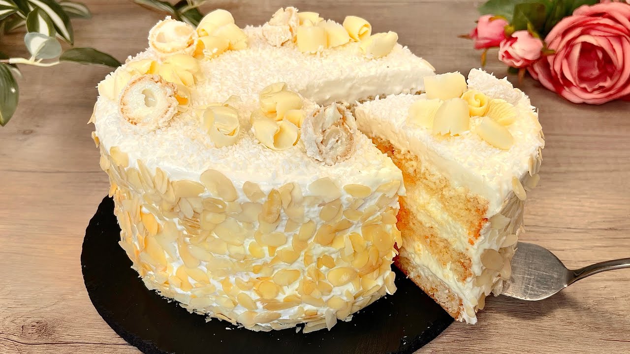 Невероятно: это самый мягкий торт, который вы когда-либо ели! Быстро и очень вкусно!