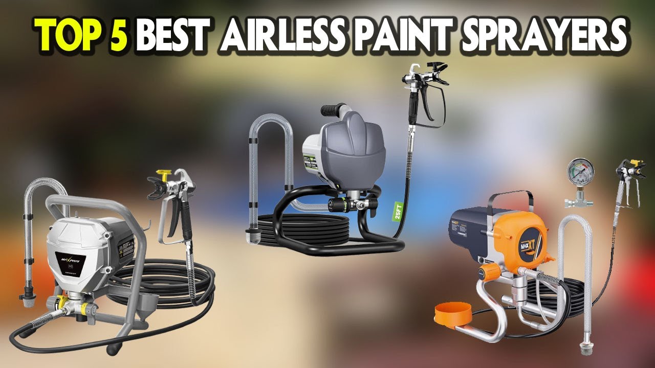 Top 5 Best Airless Paint Sprayer 2025 🎨🖌️