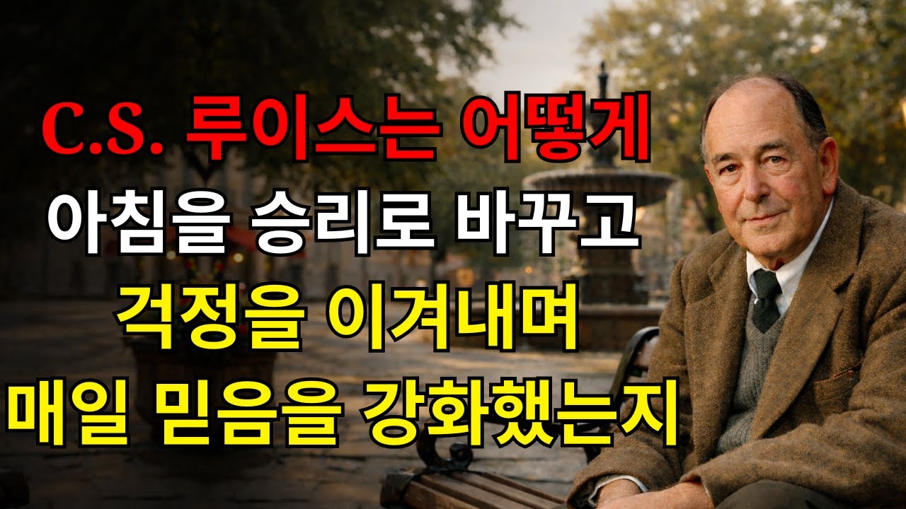 C.S. 루이스가 어떻게 매일 아침을 승리로 바꾸고 걱정을 이겨내며 하루하루 믿음을 강화했는지 알아보세요