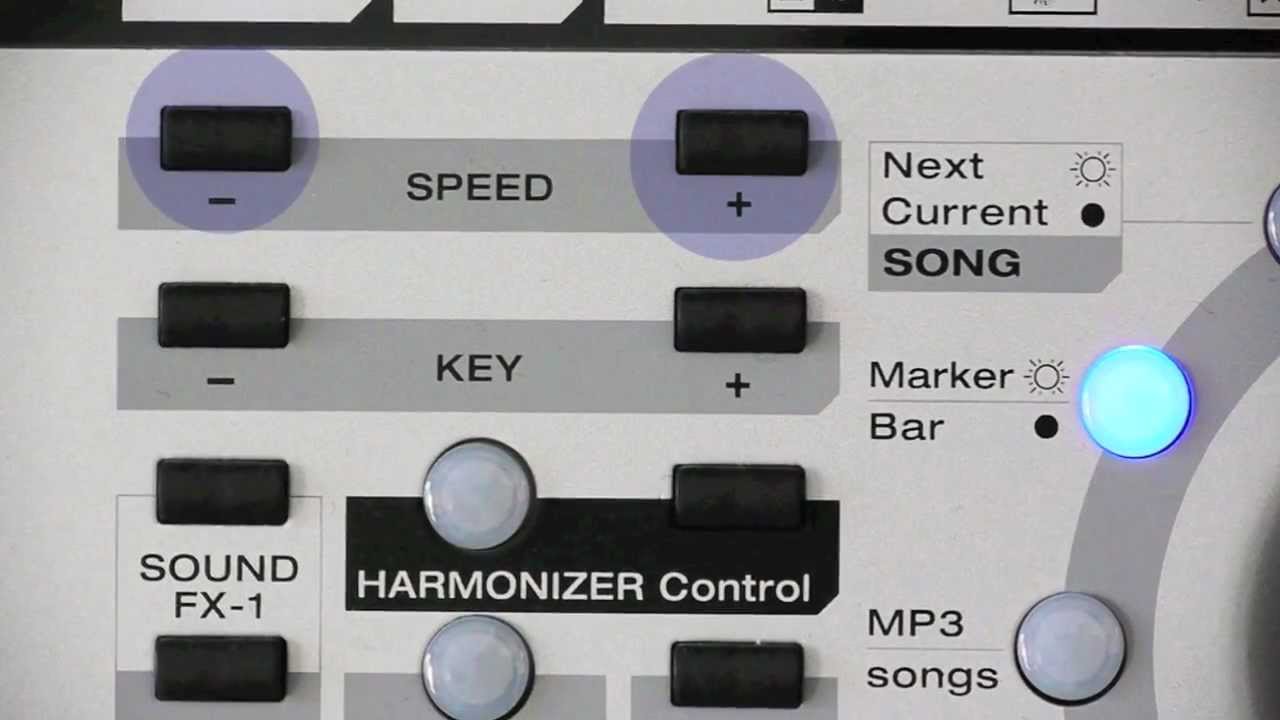 MERISH PLUS Lesson #4 - KEY (TRANSPOSE) and SPEED (TEMPO) edits