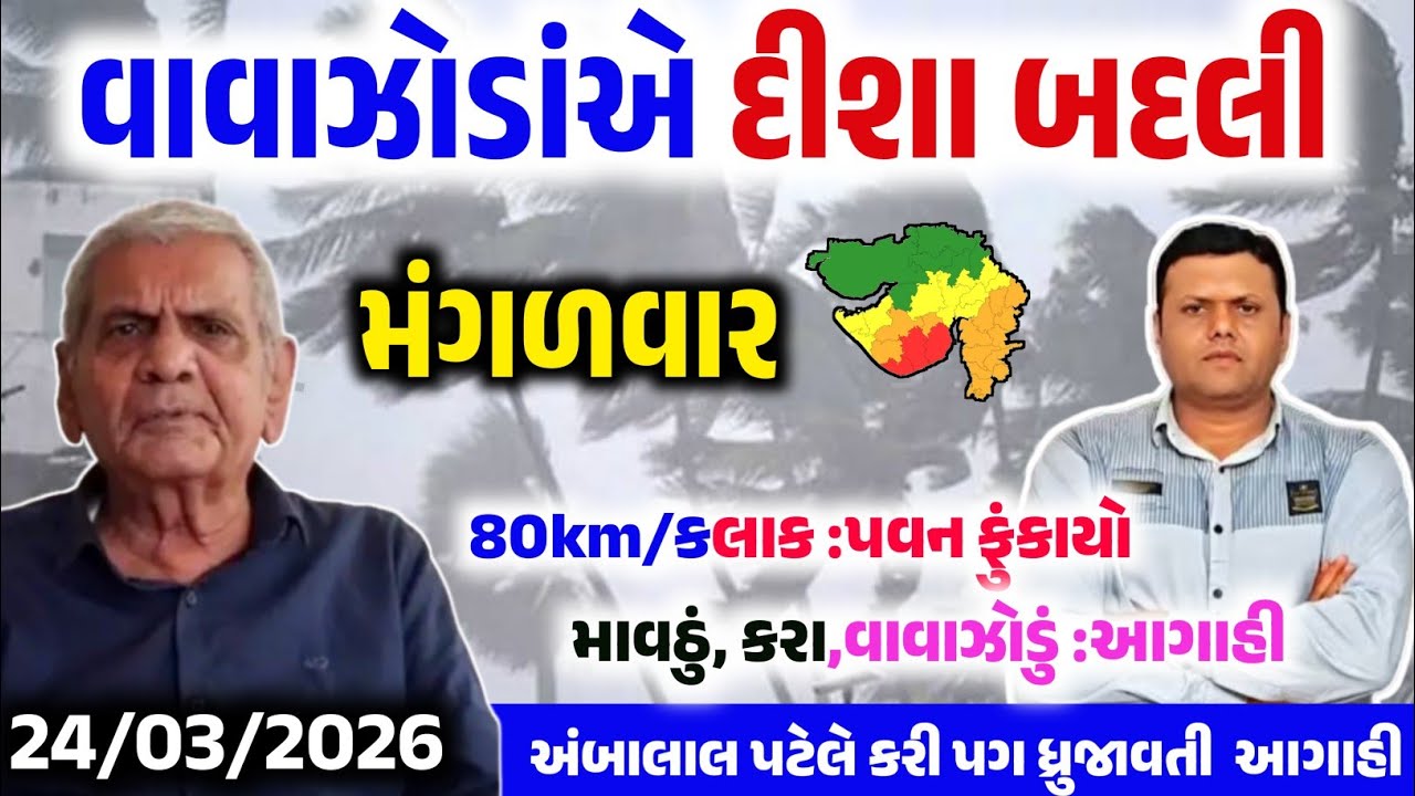 આજે ભારે વરસાદ, Cyclone in bay of Bengal, weather forcast, Ambalal patel ni Aagahi, heavy rain, 