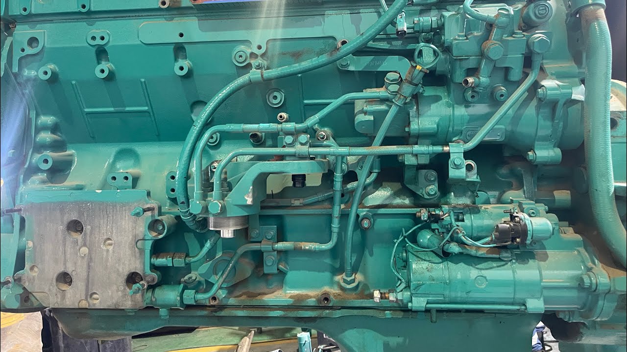 Cummins QSZ-13 full overhaul part - 1 #trending #viralshort #fpyシviral #ganaretor 