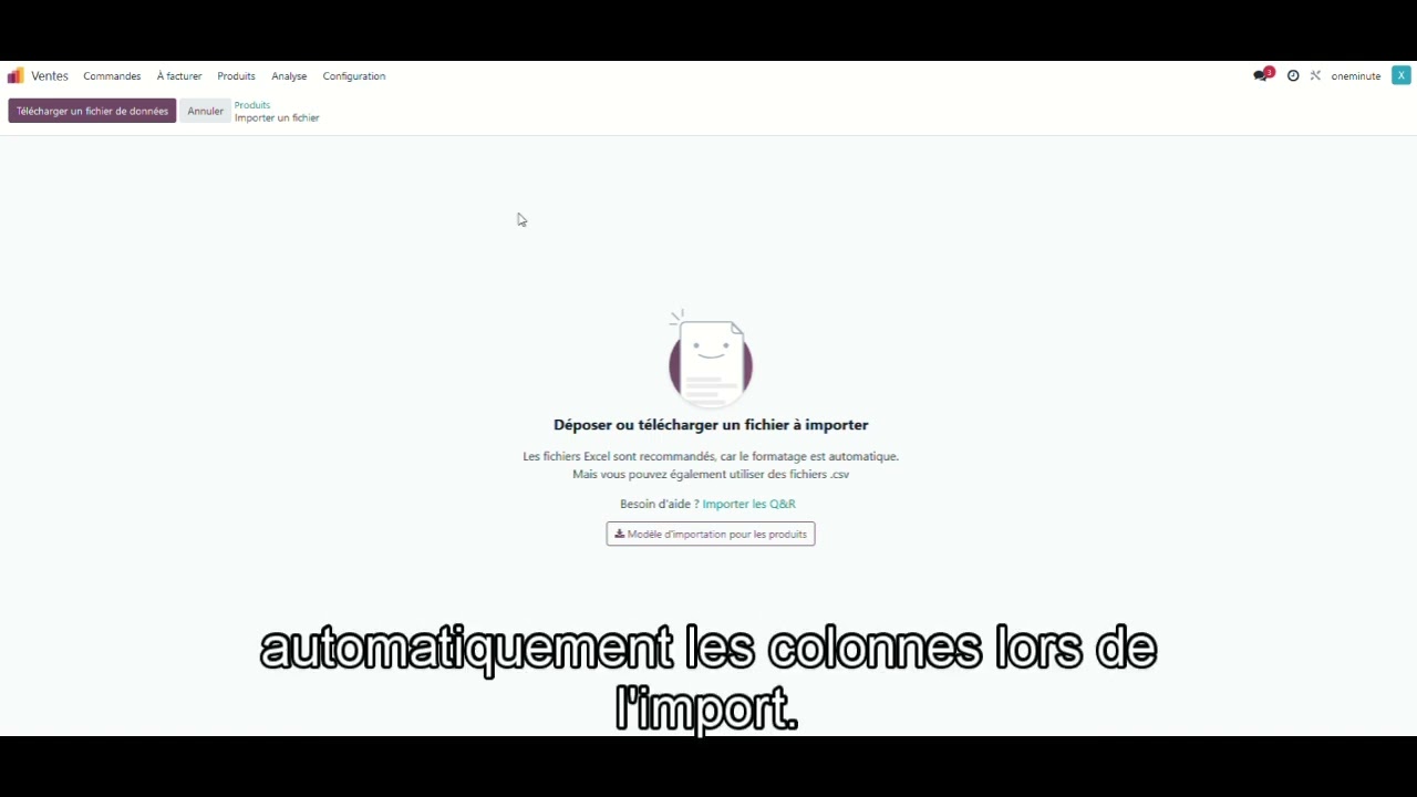 21-Odoo Import de produit