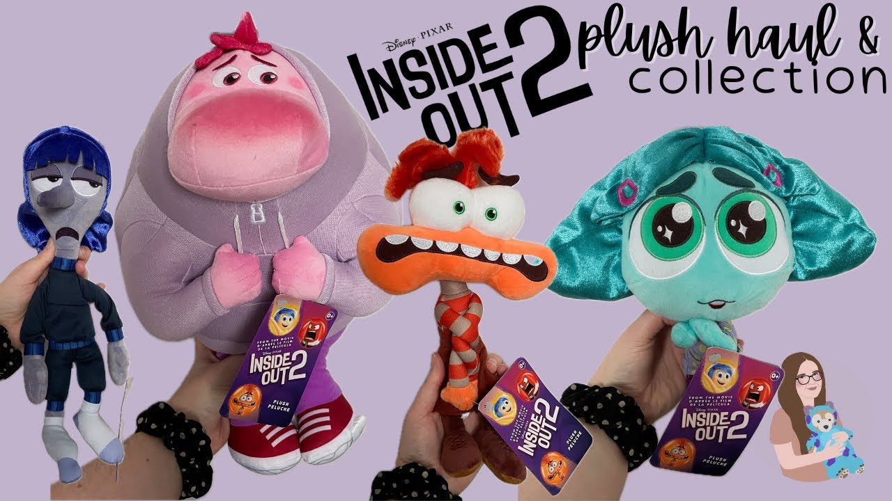 Inside out 2 new emotions! | inside out 2 plush haul and collection