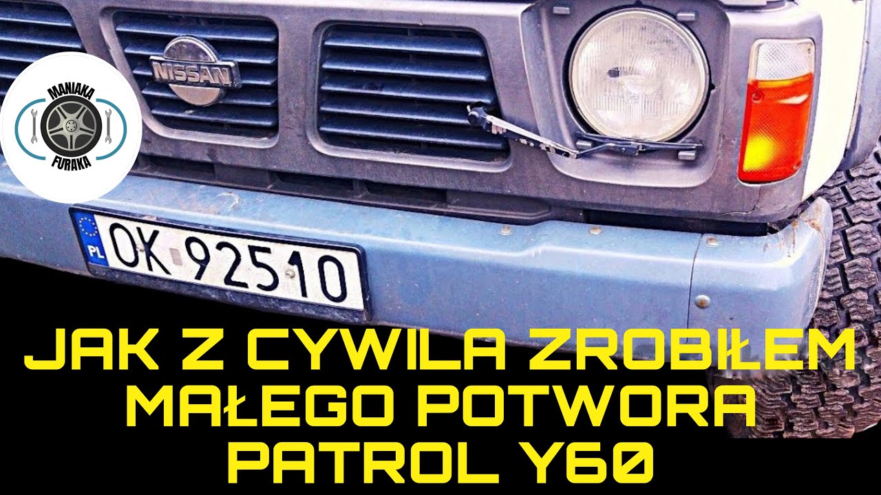 NISSAN PATROL Y60 SHORT. КАК Я ПРЕВРАТИЛ ГРАЖДАНСКОГО АВТОМОБИЛЯ В ВНЕДОРОЖНОГО МОНСТРА:)