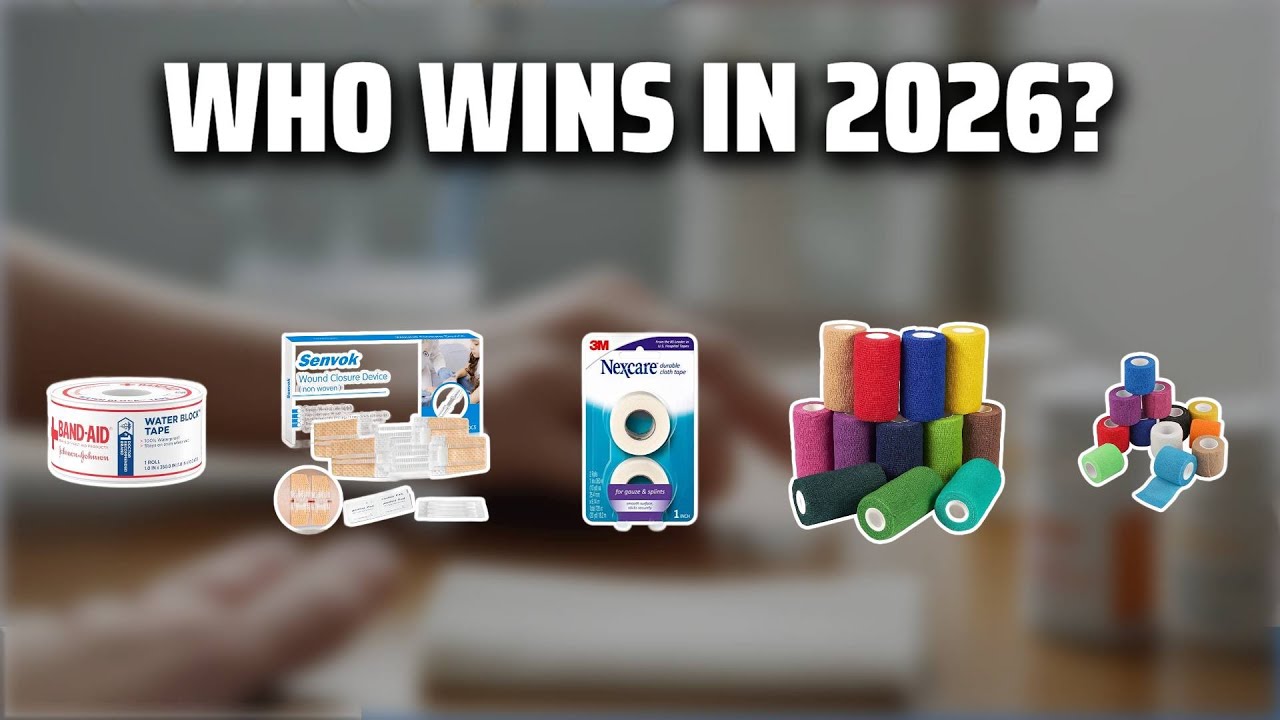 The Top 5 Best First Aid Tape in 2026 - Must Watch Before Buying!