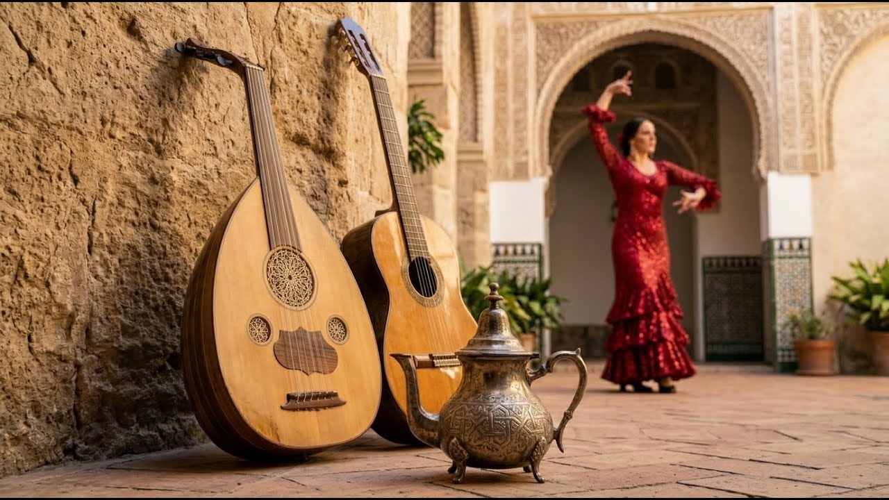 ✨ Calming Flamenco Guitar & Ancient Oud Deep Relaxation and Meditation Instrumentals