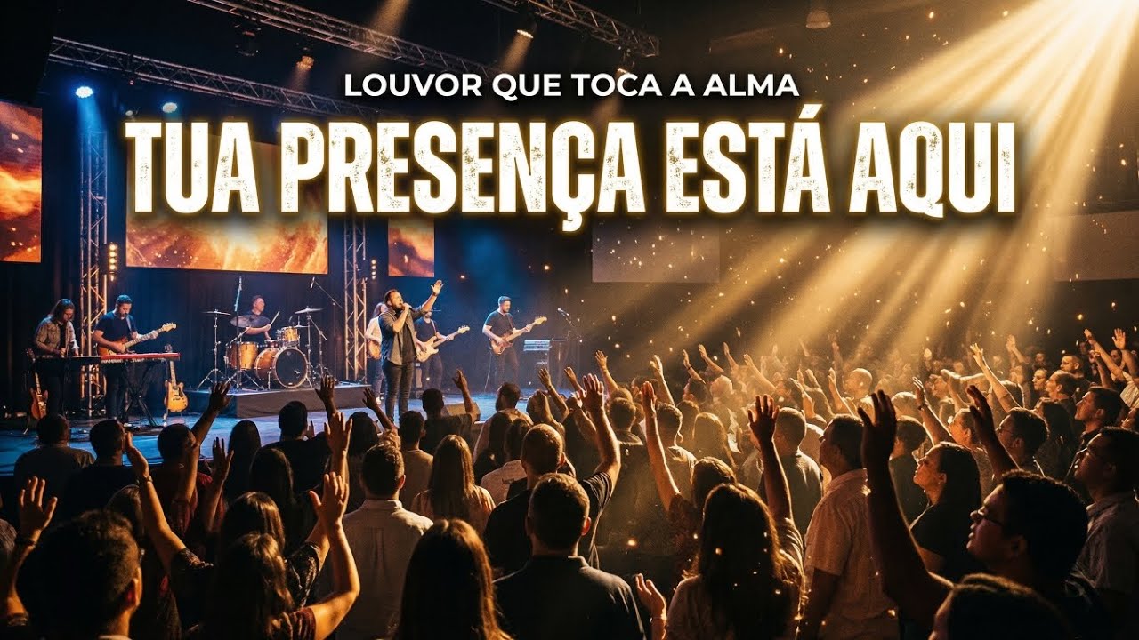 TUA PRESENÇA ESTÁ AQUI | Louvor Gospel Que Toca a Alma | Adoração Worship