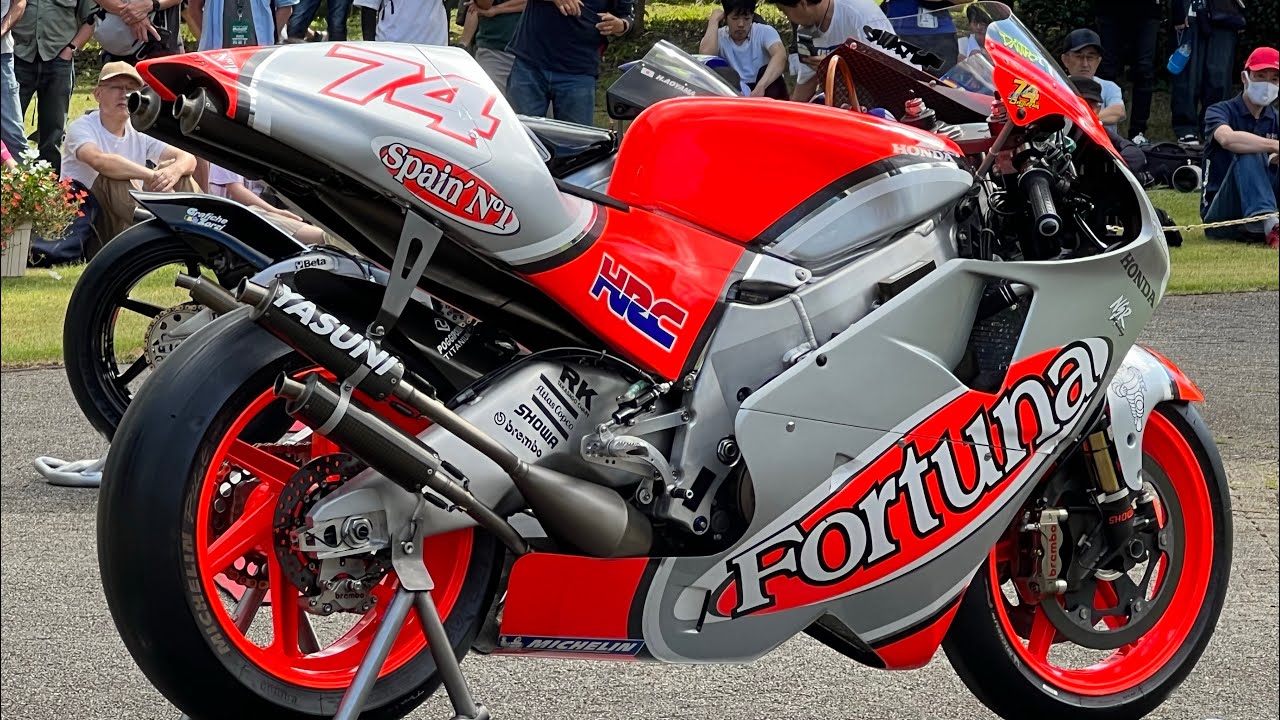 HONDA 2stroke NSR500 2002 MotoGP Exhaust Sound!!!!