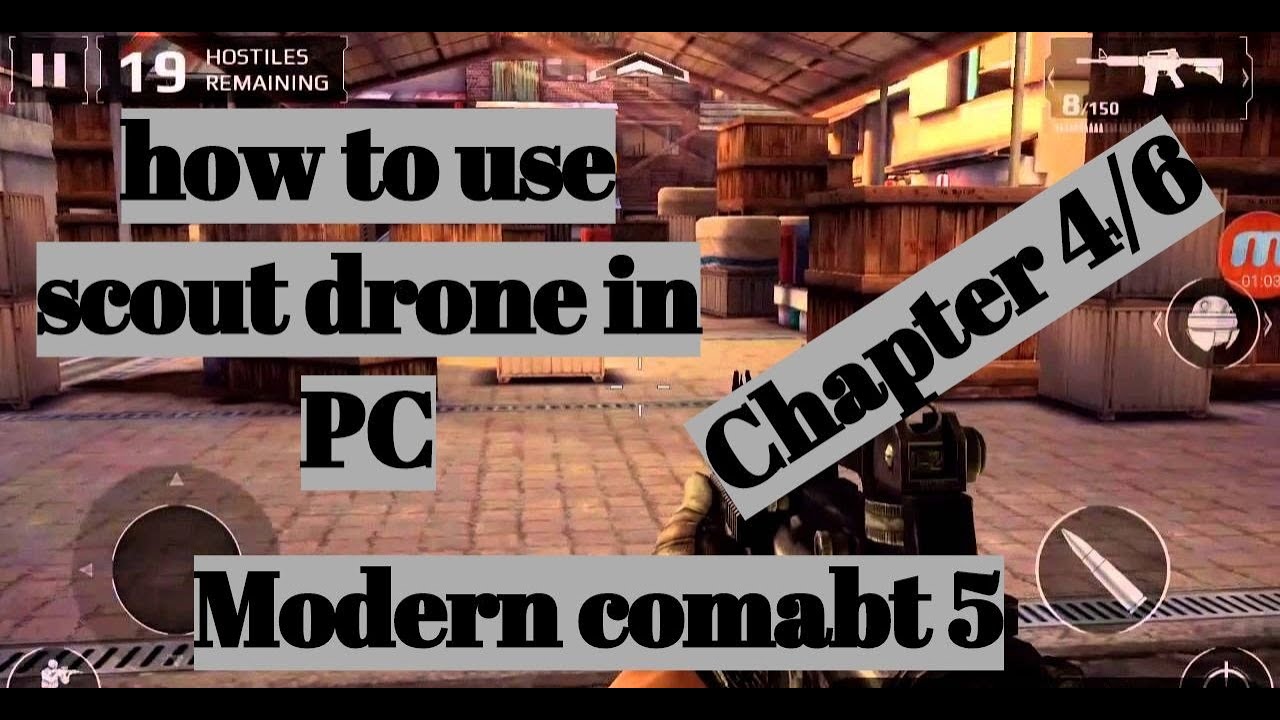 How to Use Scout Drone In PC। in Chapter। Modern Combat 5 । Description Check it। 5 Star Gaming Zone
