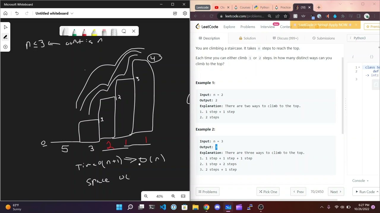 LeetCode Solution 70. Climbing Stairs
