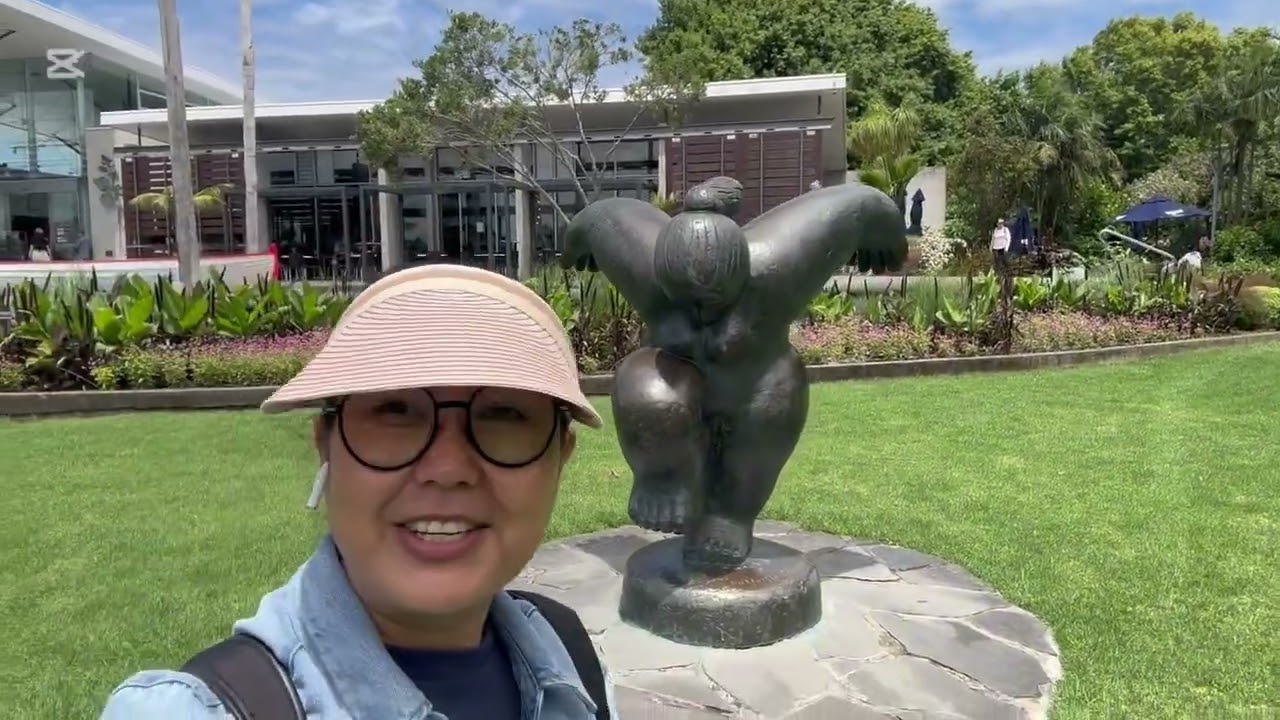 Aji dekhilu Tenga patt ( maita bilai) in Auckland Botanic garden 🪴 