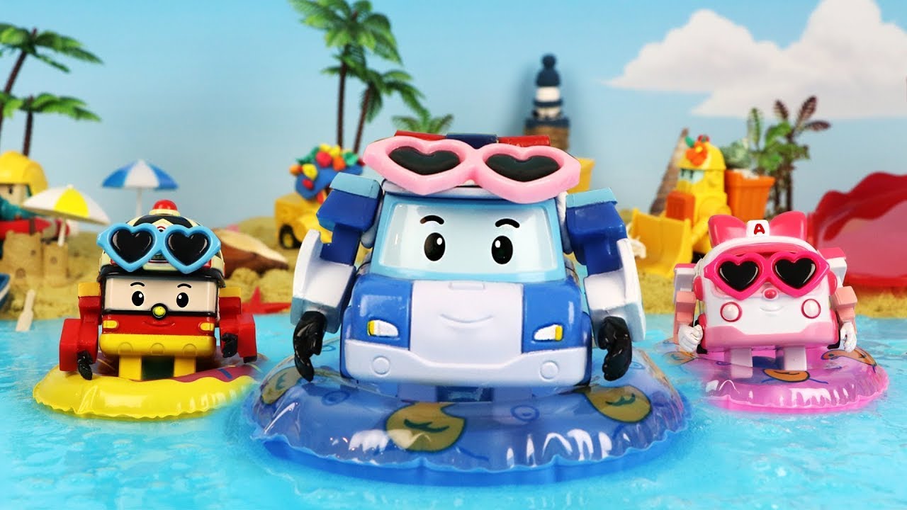 🌞 Yaz Geldi! Robocar Poli ile Sıcacık Maceralar Koleksiyonu 🚓🍉 | Robocar Poli Türkçe