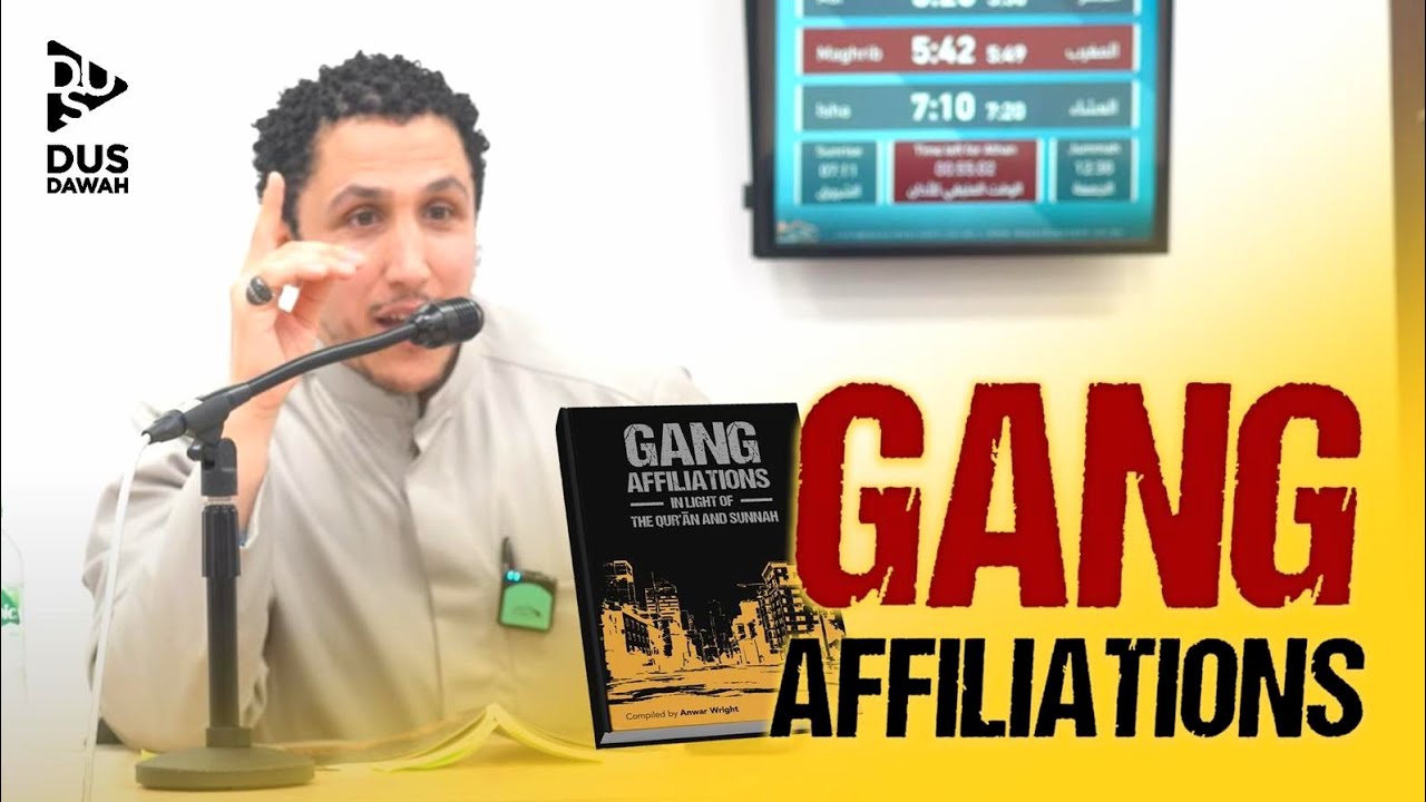 Gang Affiliations & Its Effects | Shamsi at Masjid Tawheed, Cardiff