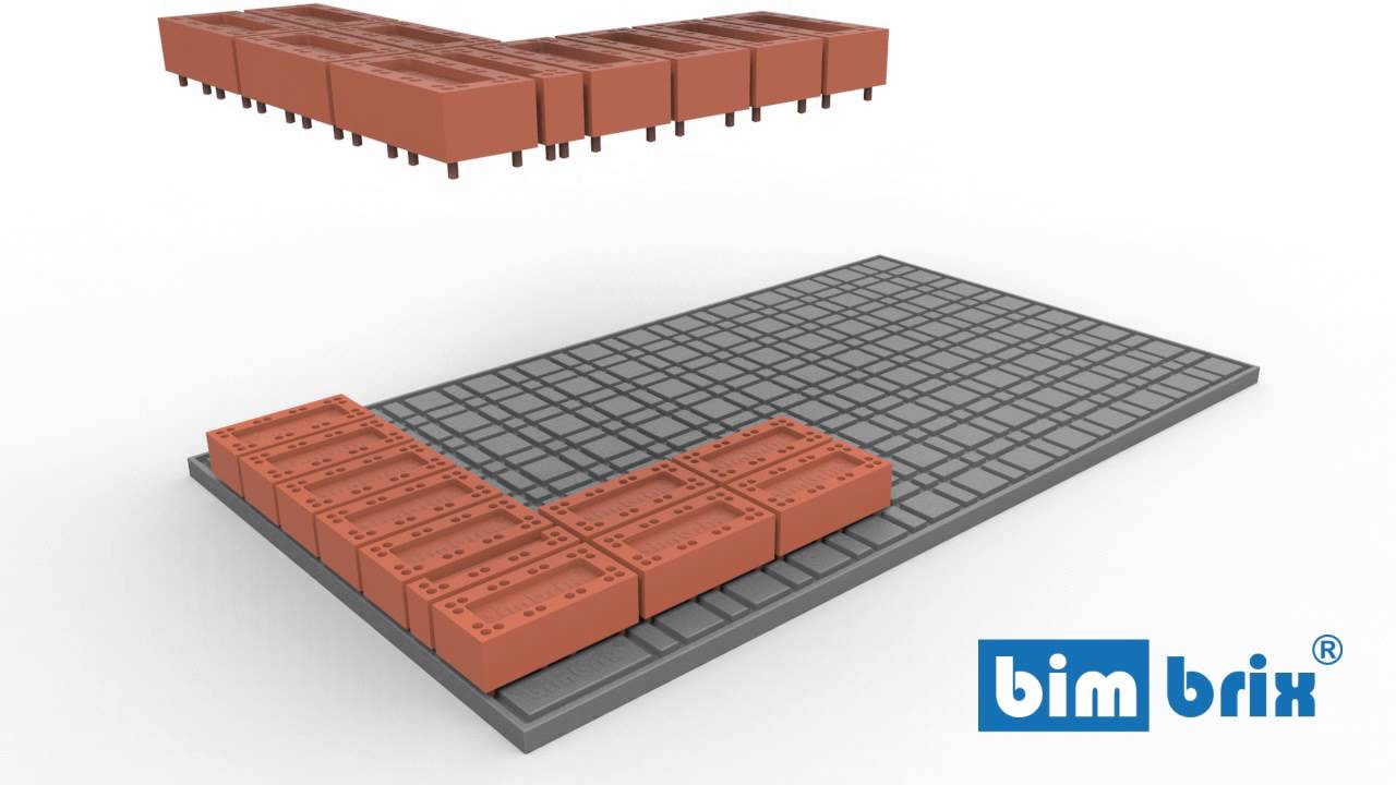 One brick thick, English bond, corner detail