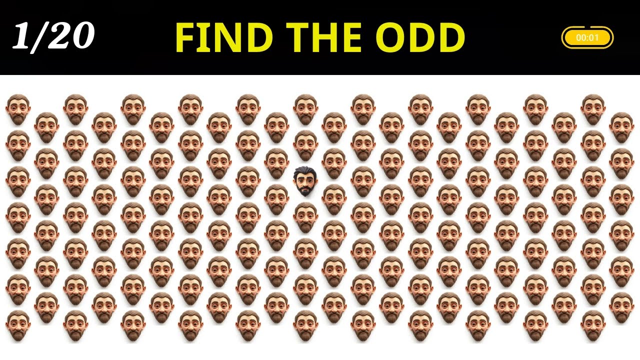 Find the Odd One Out | Test Your Observation Skills!