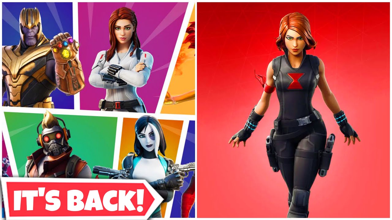 Fortnite Marvel Cosmetics Returning + RARE Skin! (Item Shop)